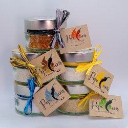 Gewürz-Geschenkset "5 Stars": Trüffelsalz, Chili-Mix & 3 Gourmet-Salze