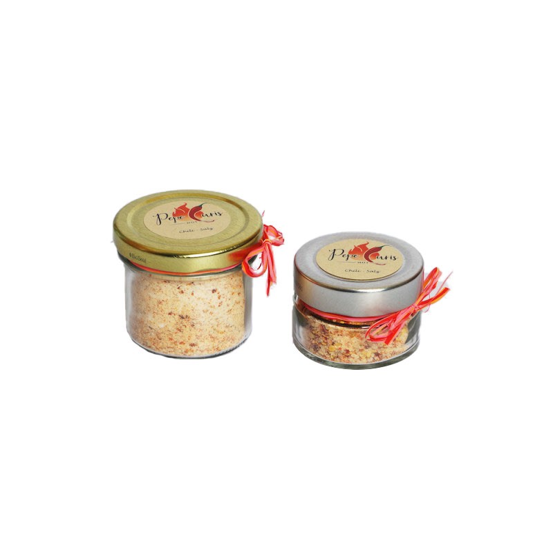 Sale marino con peperoncino in polvere, piccante o extra piccante. Prova ora. Sale marino con peperoncino in polvere, piccante o extra piccante. Prova ora.